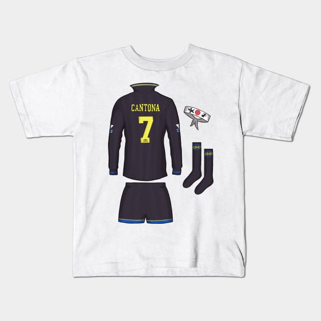 Cantona Kids T-Shirt by Alpower81